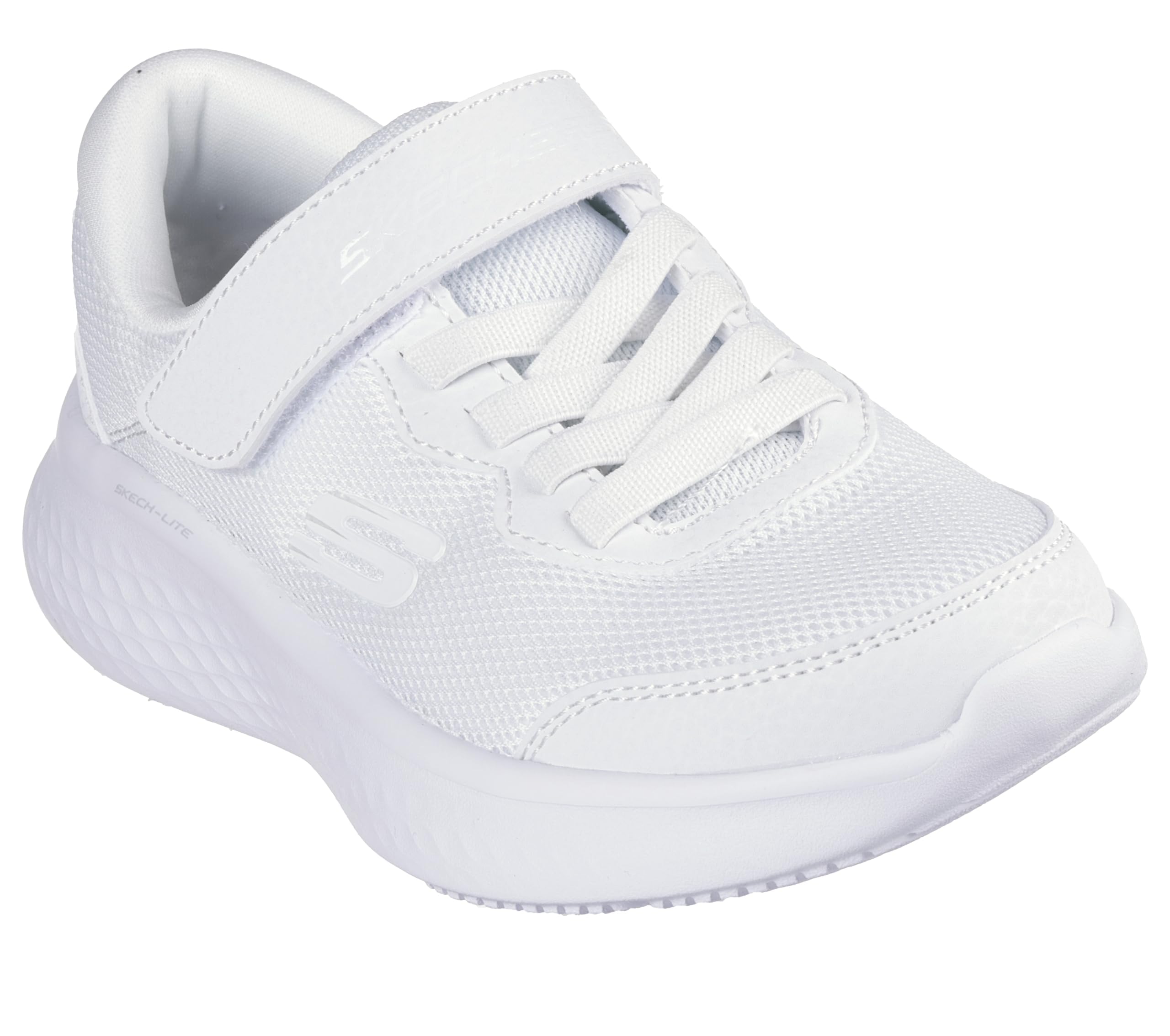 Skechers Girl's Skech-Lite Pro Sneakers, White Mesh/Trim, 9.5 UK Child