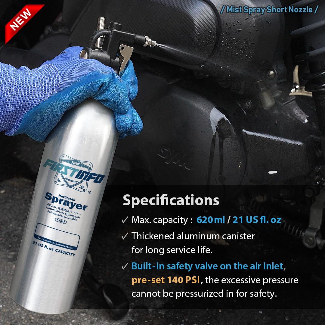 FIRSTINFO A1637 A1637 Łódź do czyszczenia hamulców Aluminium 620ml