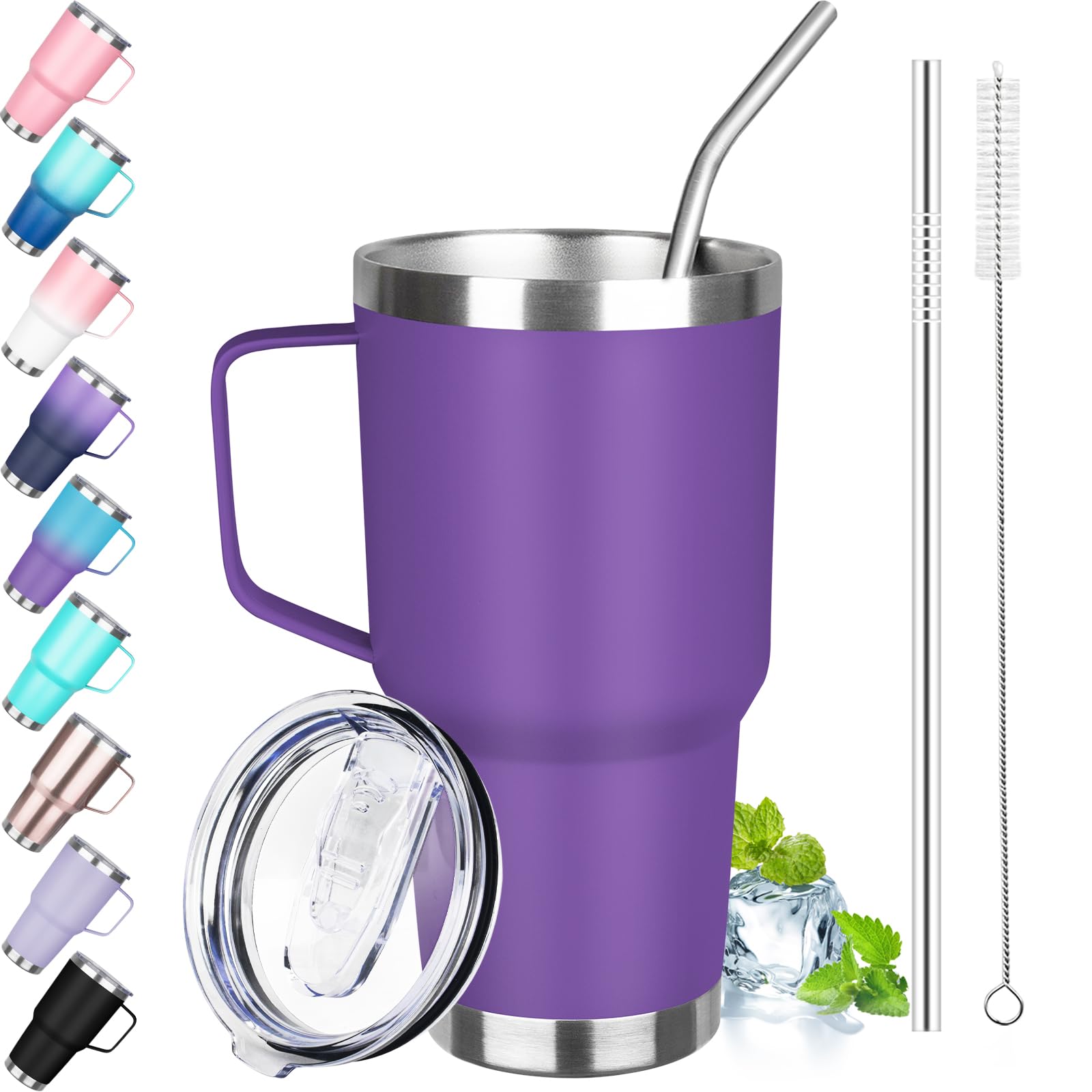 GUDEMAO 30 oz Stainless Steel Insulated Tumbler