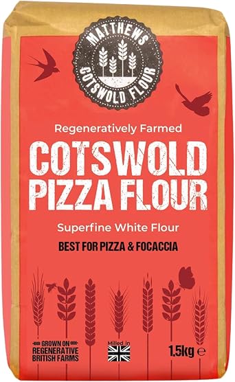Matthews Regenerative Cotswold Pizza Flour - 1.5kg (Single Bag)