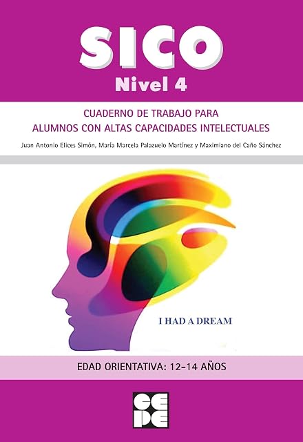 Portada de Sico. Nivel 4: Cuaderno de Trabajo para Alumnos con Altas Capacidades
