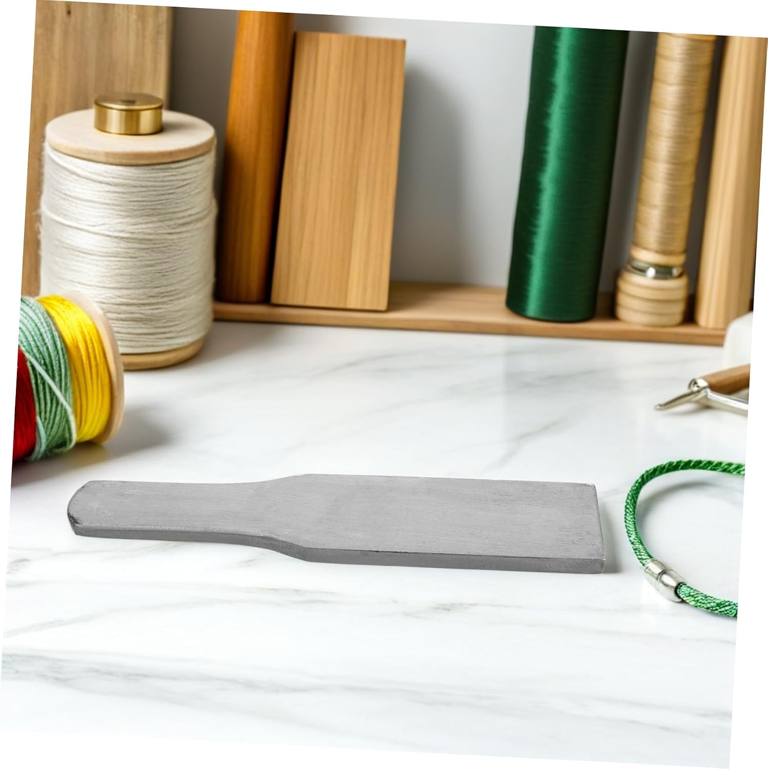 Beavorty Metal Jewelry Hammer for Shaping and Planishing, Flat Face Hammering Block Tool for Jewelry Making Crafts and Wirework