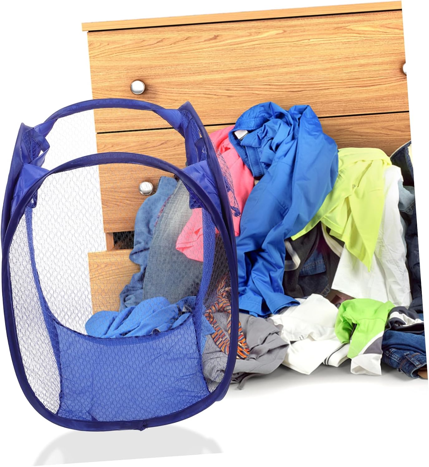 Laundry Hamper - up Laundry Hamper with Handles for Kids Room College Dorm Travel