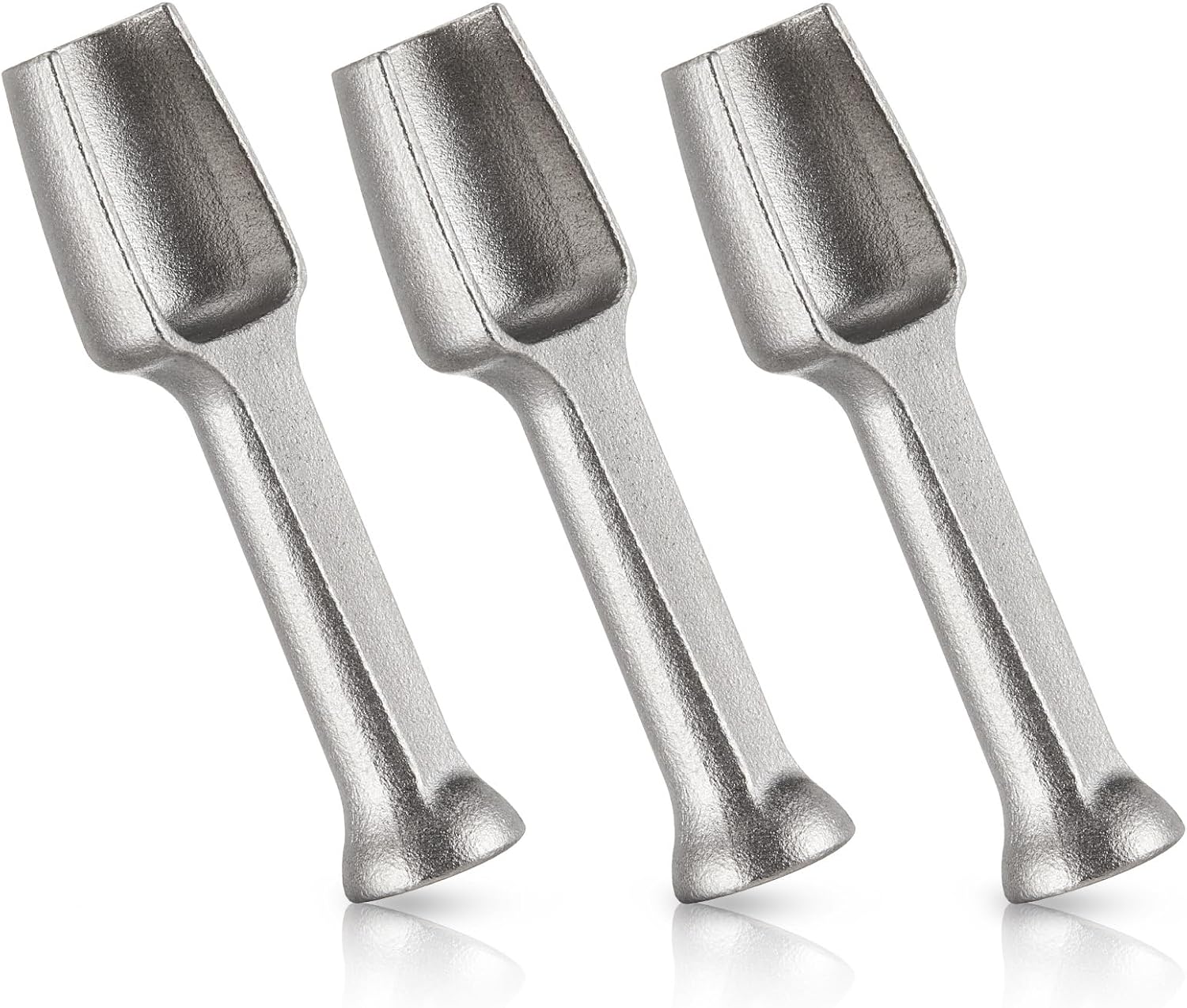 Zonon 3 Pcs 0.25 Gram Mini Stainless Steel Scoop Set 2.56 Inch Small Spoon for Spices Coffee Tea Protein Powder Herbs Ss304 Measuring Scoop Dishwasher Safe