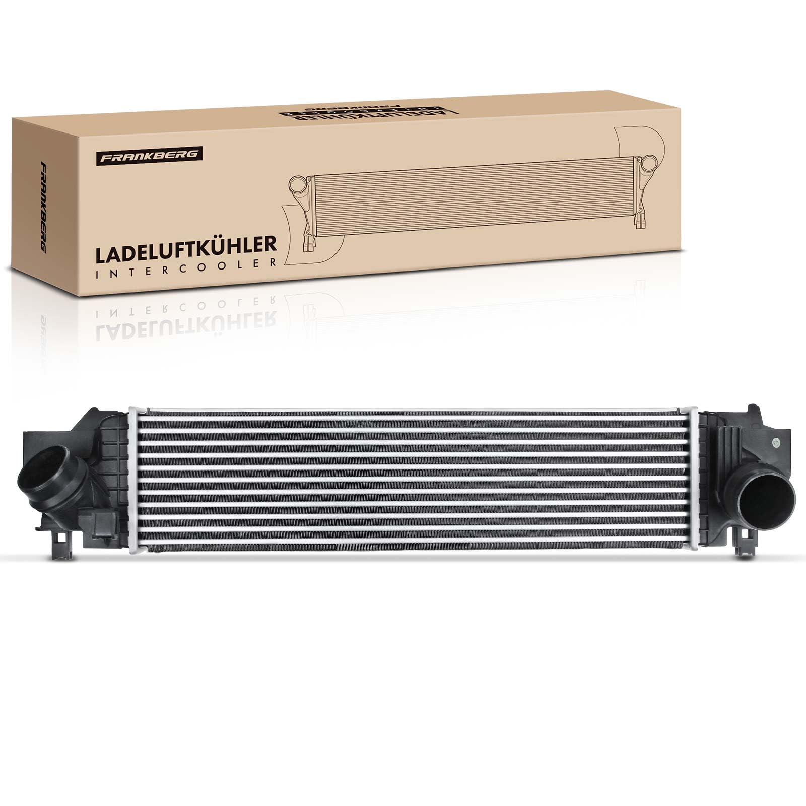 Frankberg Klimatyzator turbosprężarki do ładowania, kompatybilny z 1 F40, 116, 118, 120, 2019, dzisiaj, X1, F48, sDrive16, sDrive18, sDrive20, 2014-Heute M.i.n.i F55 Cooper One 2013-Dzisiaj