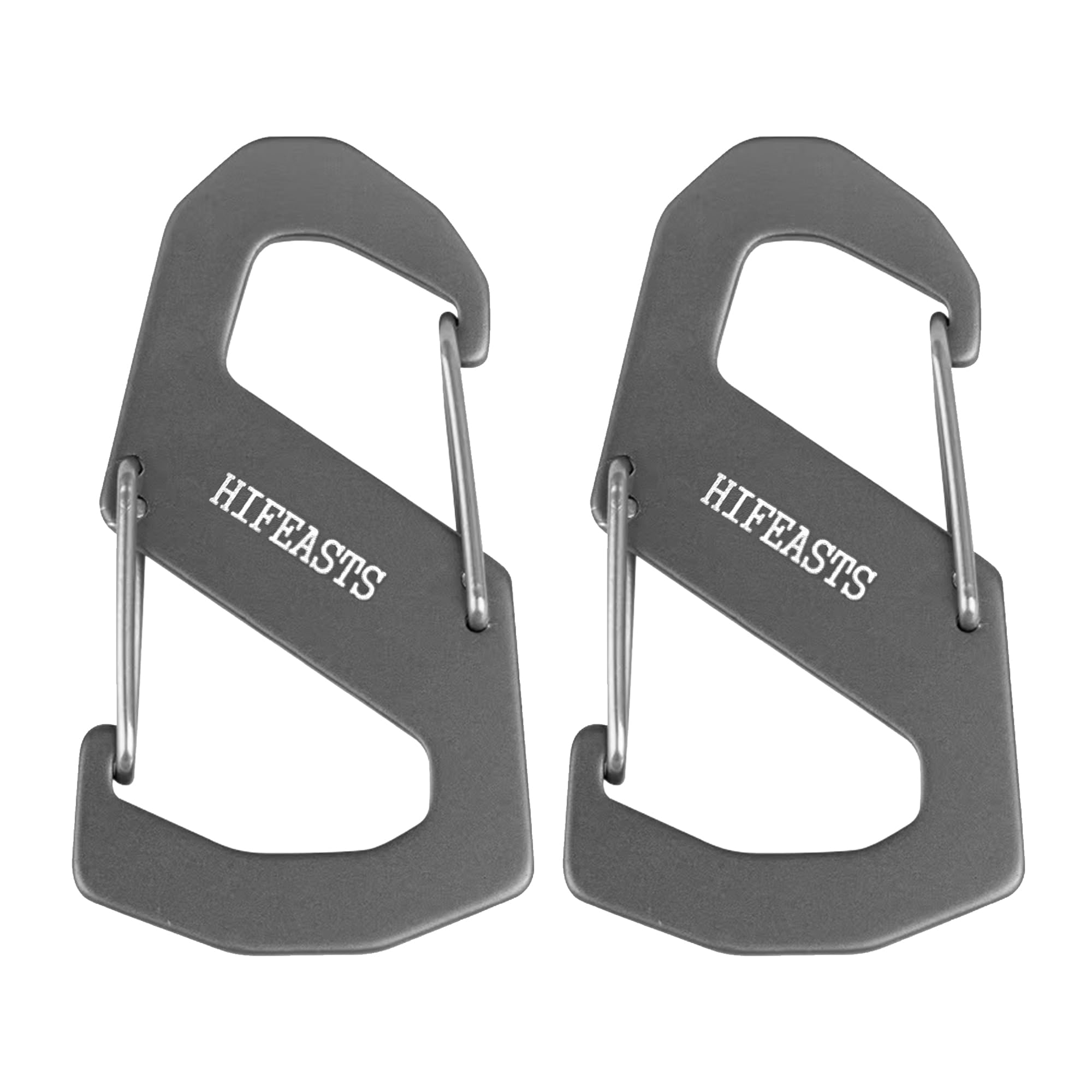 Double Ended Carabiner,Snap Hook,Rucksack/Tent Cord Clip