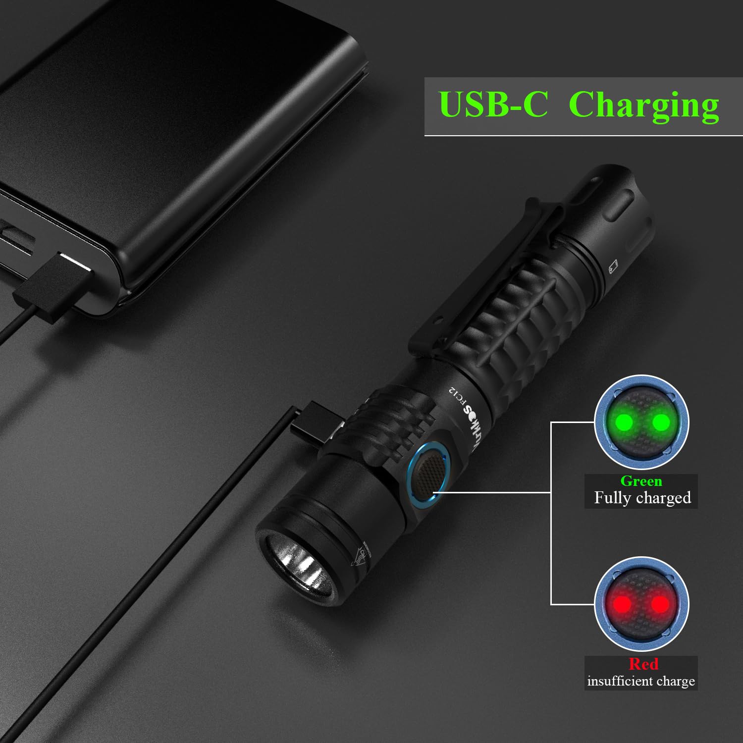 Amazon.co.jp: LED懐中電灯 Wurkkos FC12 SFT40LEDチップ搭載 ハンディ