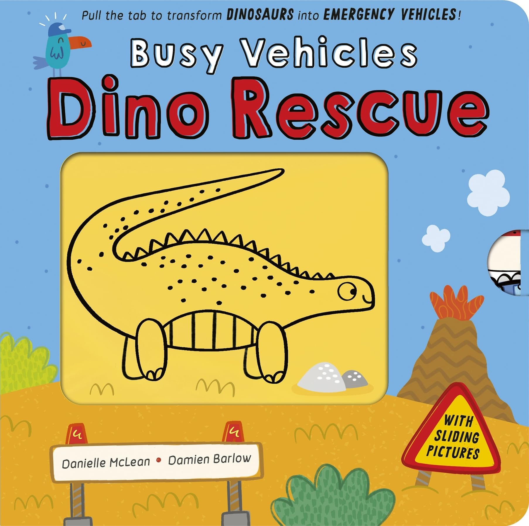 Danielle McLean - Busy Vehicles: Dino Rescue - Board Book