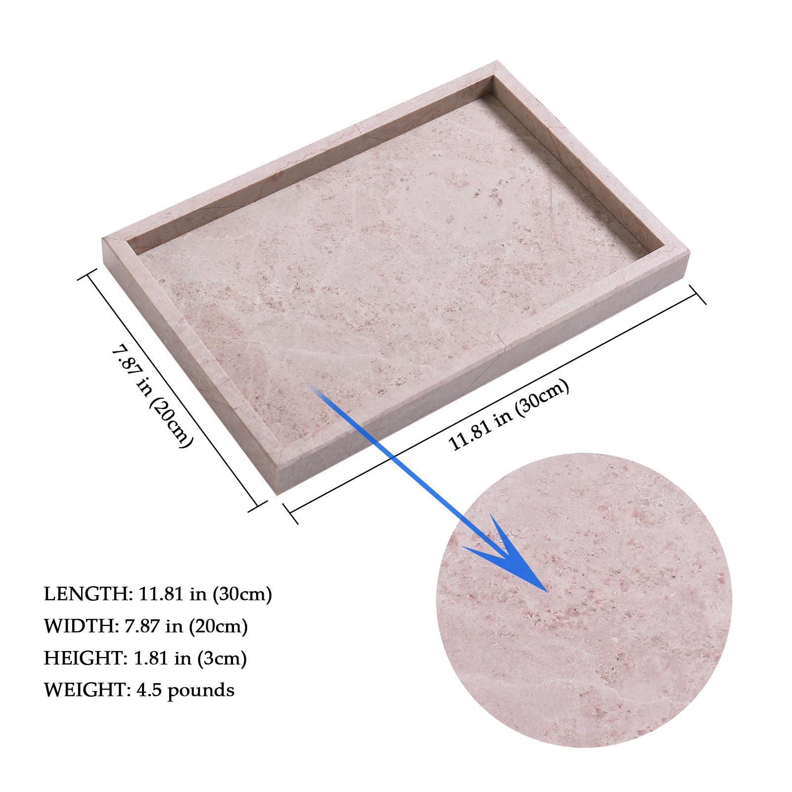 【大阪限定】HLT ROSE MARBLE MIRROR TRAY 大阪限定】HLT ROSE MARBLE MIRROR TRAY