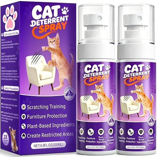 Cat Deterrent Spray 2 Pack Effective Cat Repellent Spray |