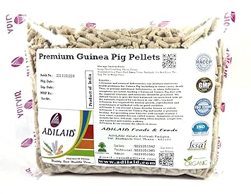ADILAID Guinea Pig Vegetarain Pellets Form (400 GMS)