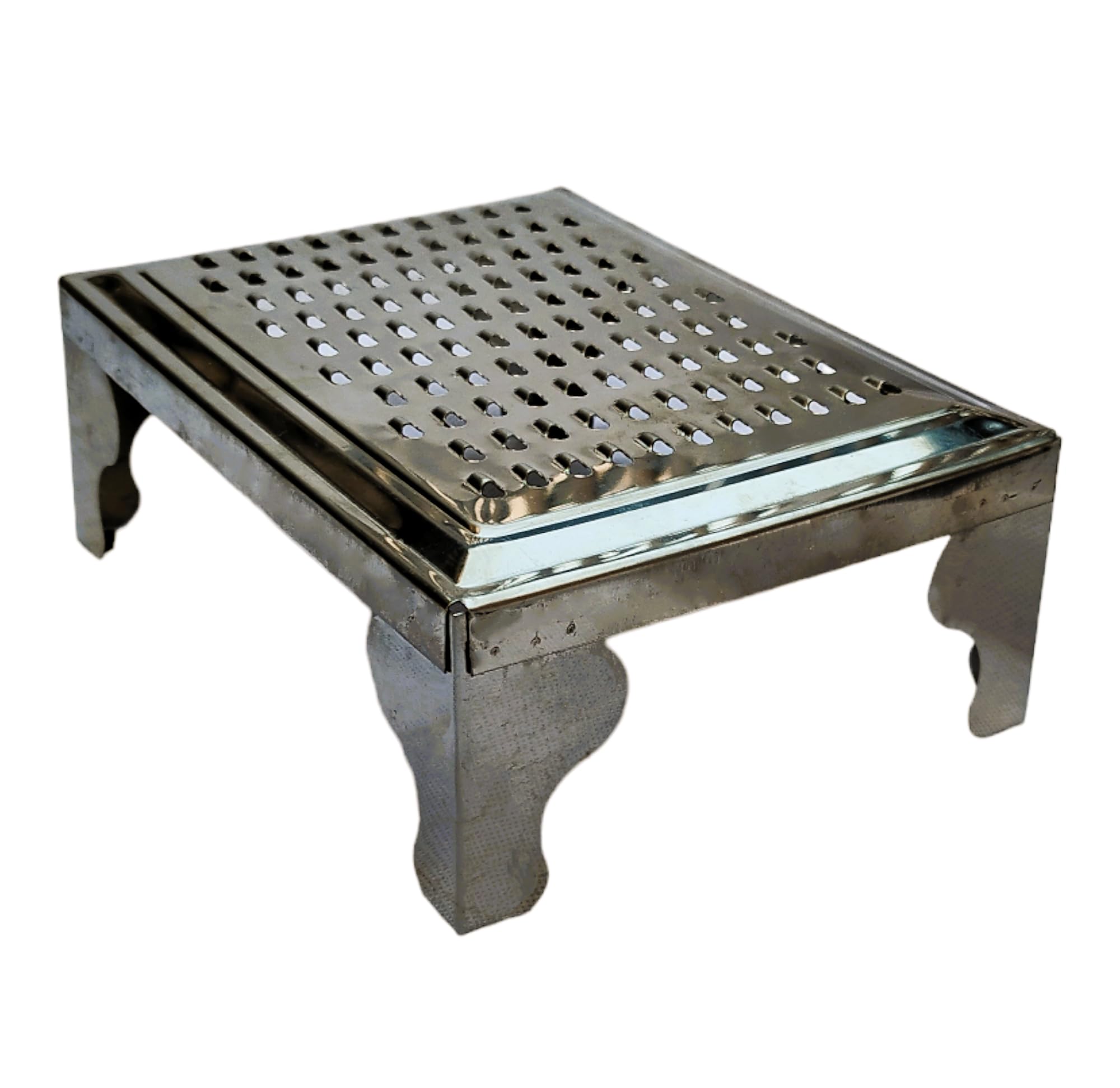 Melora VK Gold Stainless Steel Handy Grater/Chopper/chipser/Multi Purpose(kadukas) Classic Model