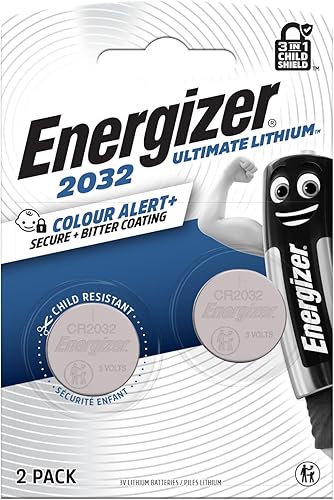 Energizer Ultimate Lithium - CR 2032 Knopfzelle 3V Batterien (2 Stück) - Weltwei