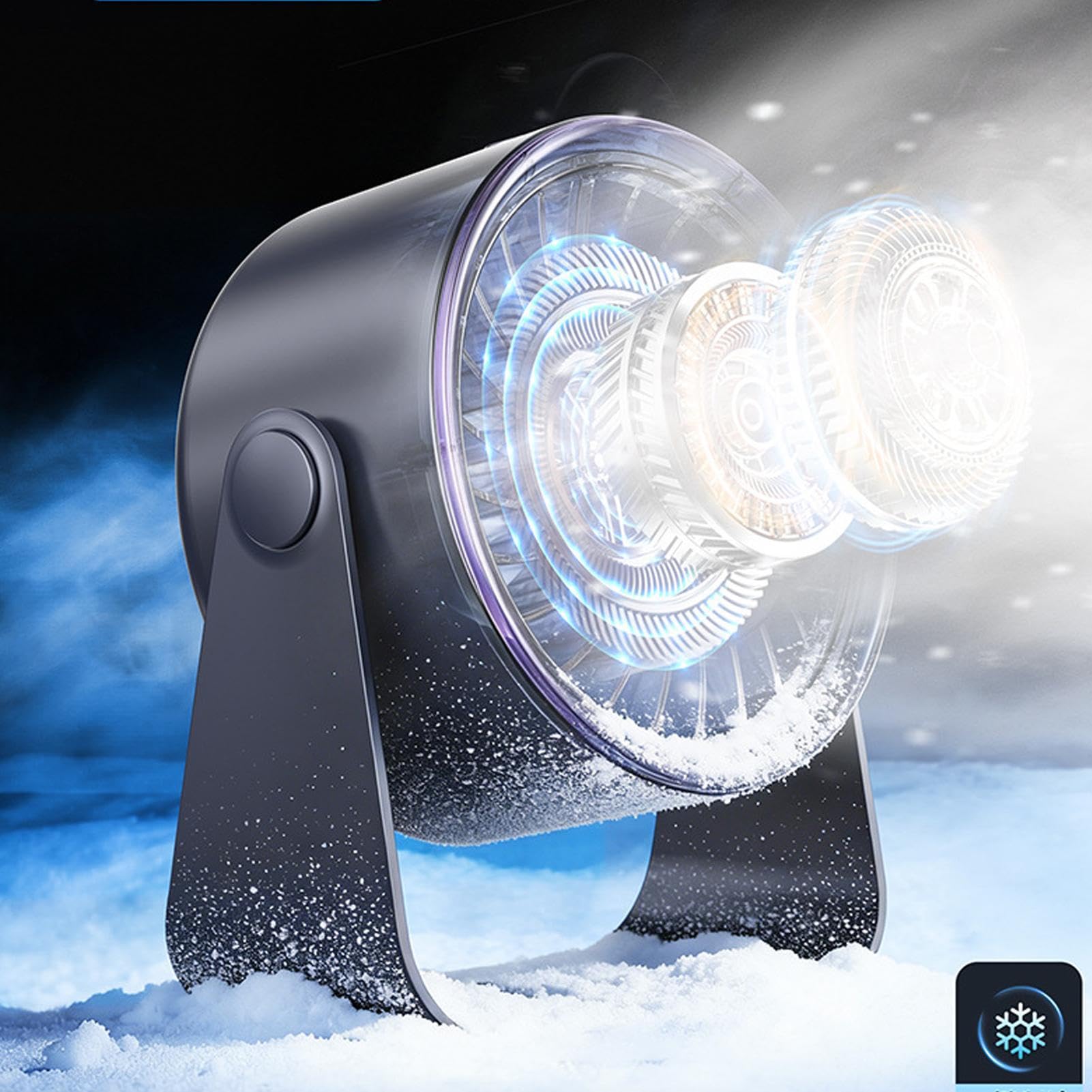 Ventilatore Nebulizzatore Con Serbatoio d'Acqua 90ml, 5 Velocità, | Ventilatore da Tavolo Per l', Casa, Ufficio, Camera da , Interni, Lavoro