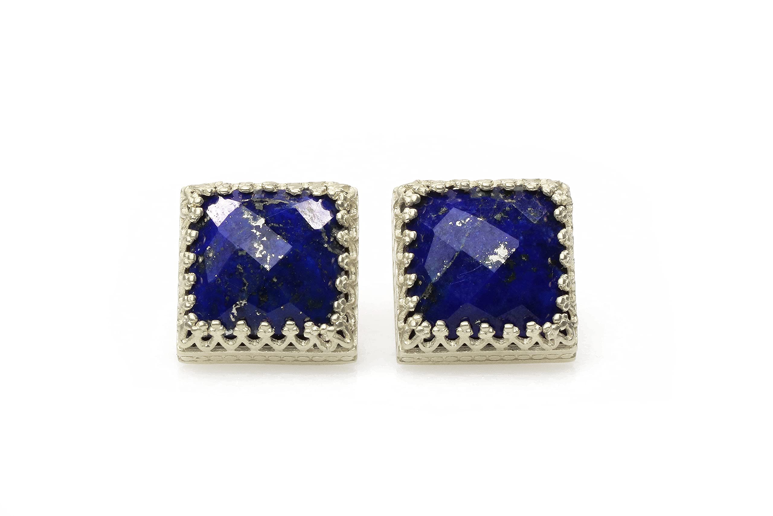14k Oro Pendientes con Piedra de la Luna - Facetado Pendientes de Piedra de Nacimiento de Junio, Pendientes Boho para Mujeres, Pendientes Formales para Ocasiones - con Caja de Regalo