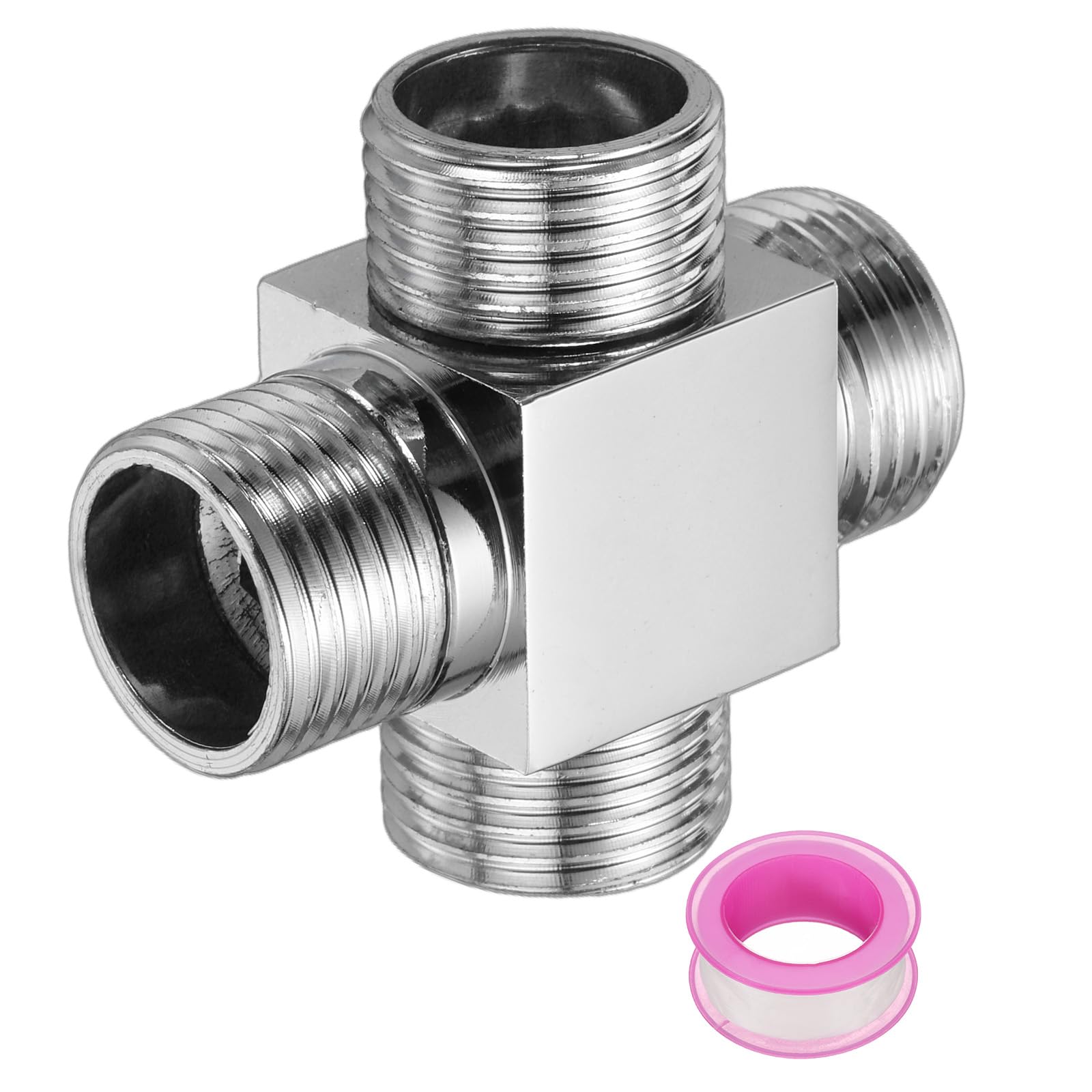 Raccord de bidet uxcell en acier inoxydable G1/2 pour sécuriser votre robinet de toilette