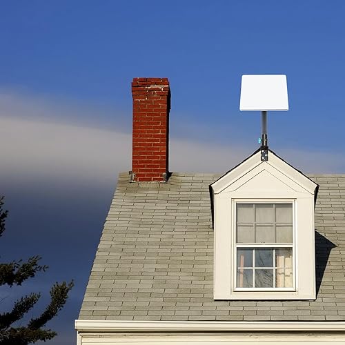 Miniatura 7 de Starlink - Soporte de pared corto Starlink, kit de montaje Starlink, montaje en poste Starlink, montaje en techo Starlink, para Starlink Internet