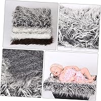 Vista 4 de TOYANDONA Colchoneta fotográfica de colcha, 1 unidad, accesorios para fotografía de bebé, manta para niños, manta para niños, manta para recién