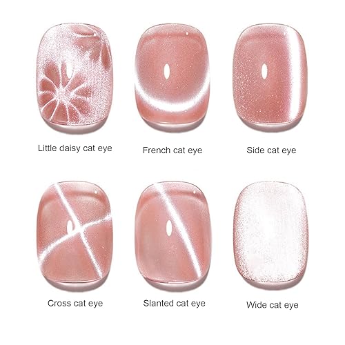 Miniatura 6 de Imanes de uñas 5 en 1 para herramientas de esmalte de gel CatEye, varita magnética de ojo de gato, herramienta de barra magnética de arte de uñas