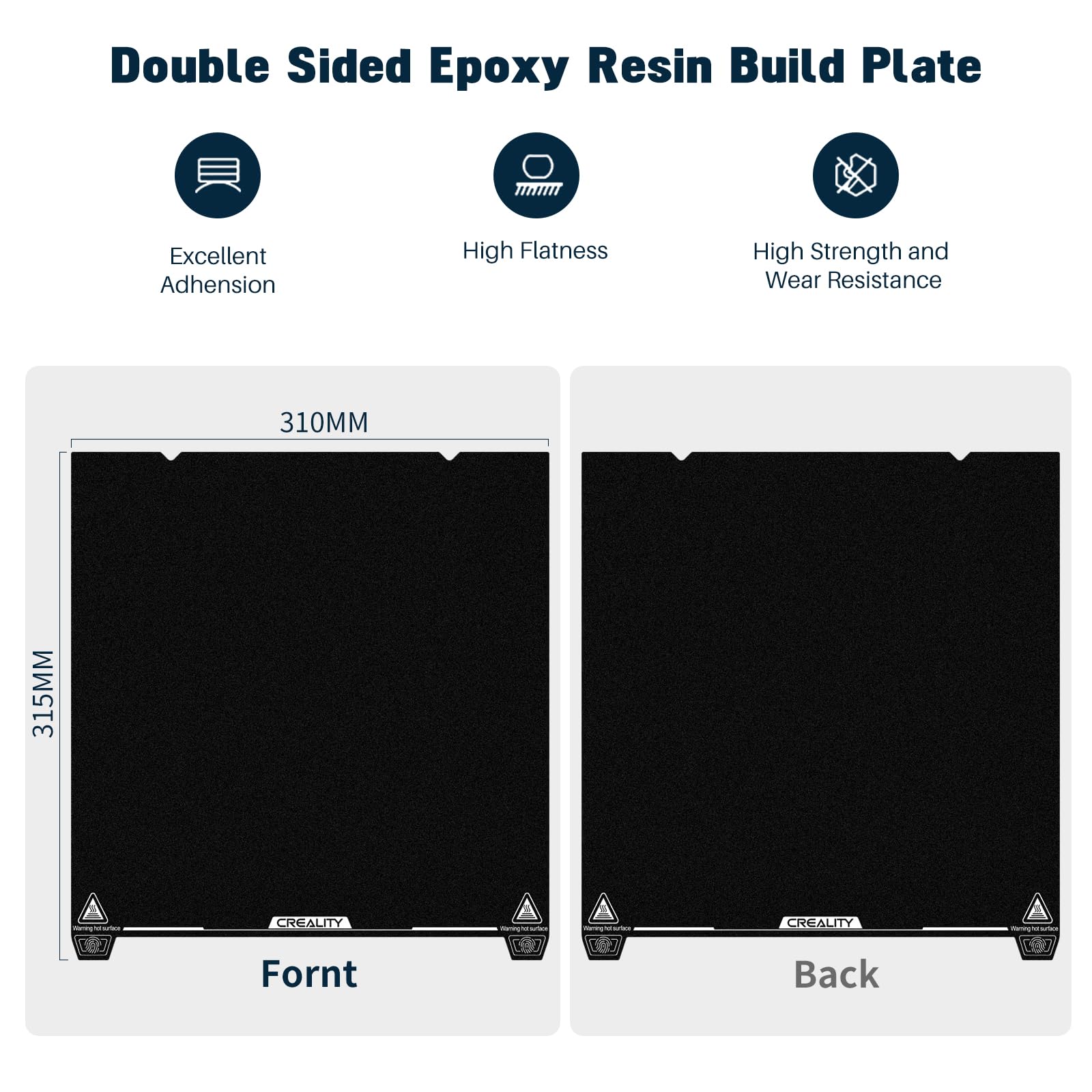 Snapklik.com : Official Creality K1 Max Epoxy Resin Double Side Build ...