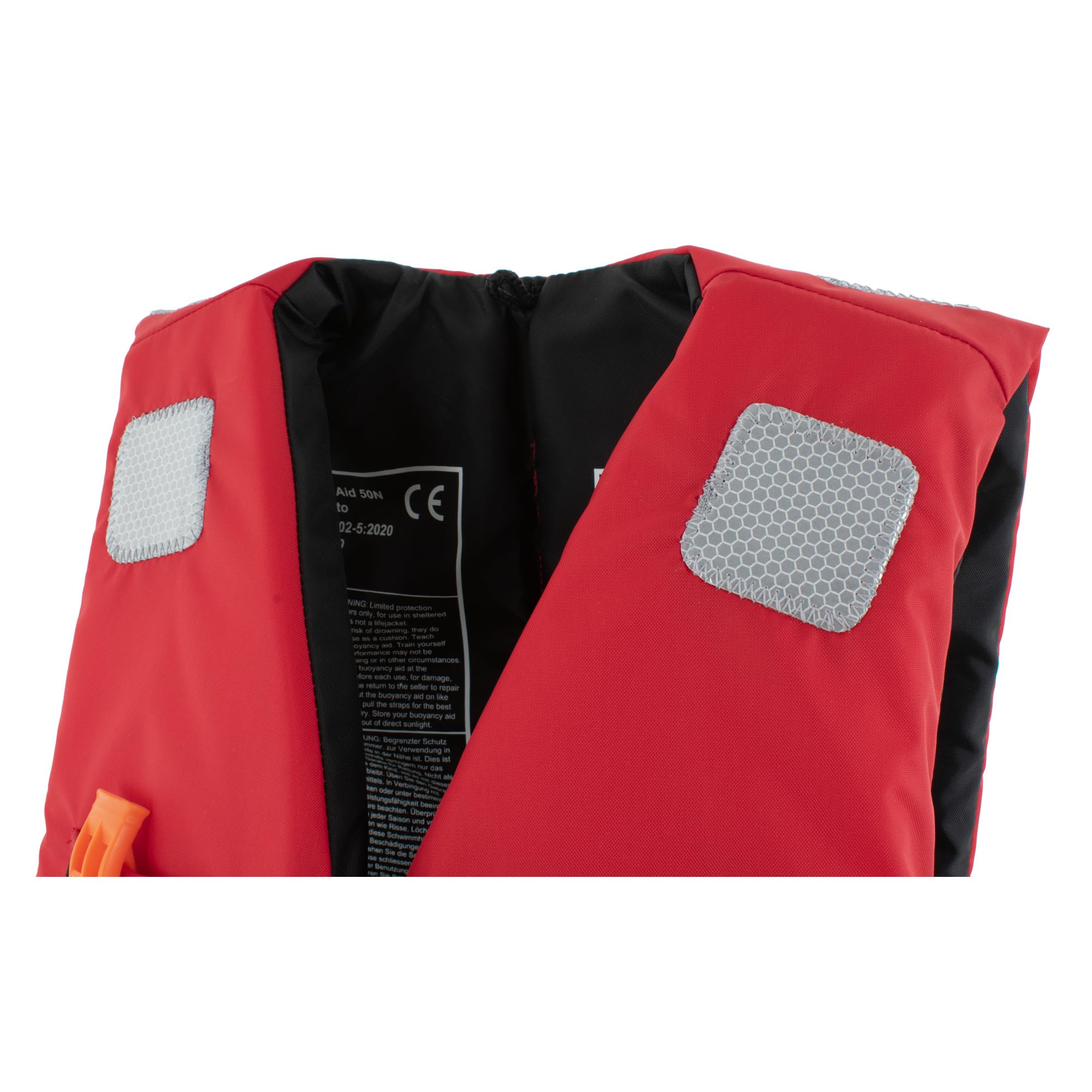 SEAC Vest Hydro - Gilet di Galleggiamento per Snorkeling e Sport Acquatici in 5 Taglie – Giubbotto di Sicurezza in Nylon con Fischietto e Inserti Riflettenti – Certificato EN ISO 12402-5 Unisex adulto