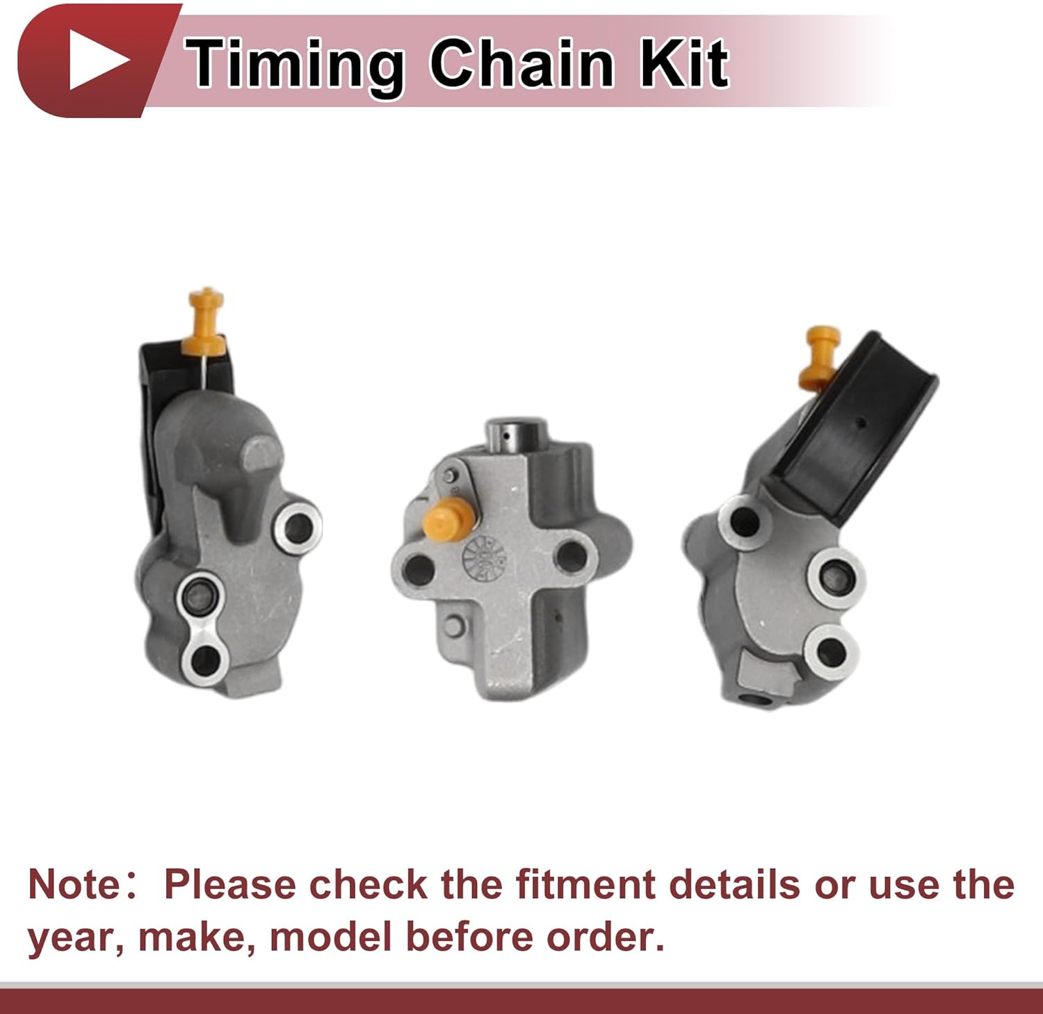 1 Set Engine Timing Chain Kit for Infiniti G37 M37 Q50 Q60 Q70 Q70L QX50 QX70 EX37 for Nissan 370Z 2009-2021 VQ25DE No.13028JK20A/13028JK20B/13070EY00A/13070JK21C