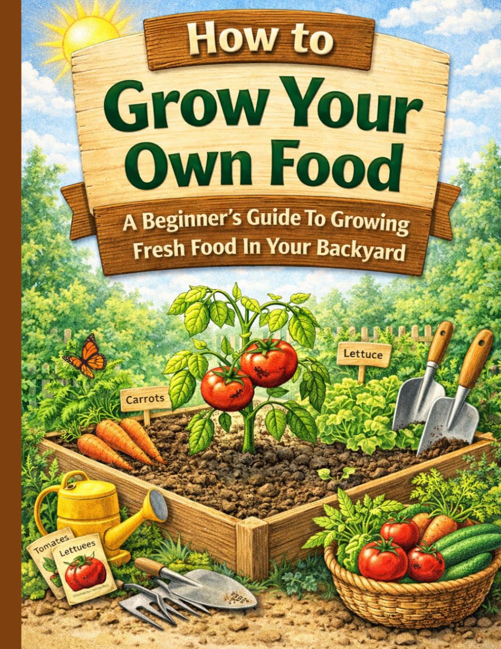 How to Grow Your Own Food: A Beginner’s Guide to Growing Fresh Food in Your Backyard