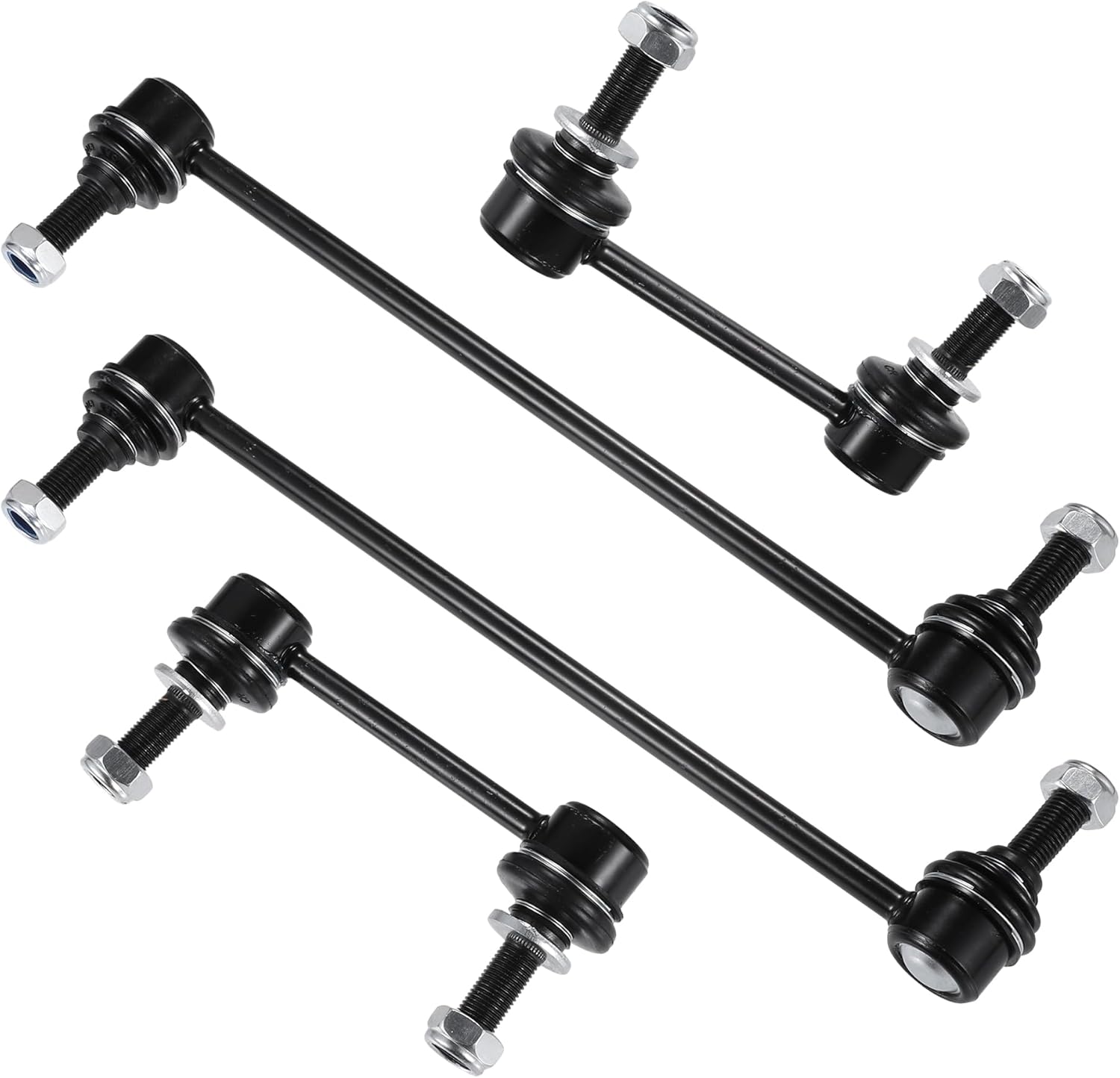 uxcell 4pcs Front Rear Sway Bar Links Stabilizer End Link