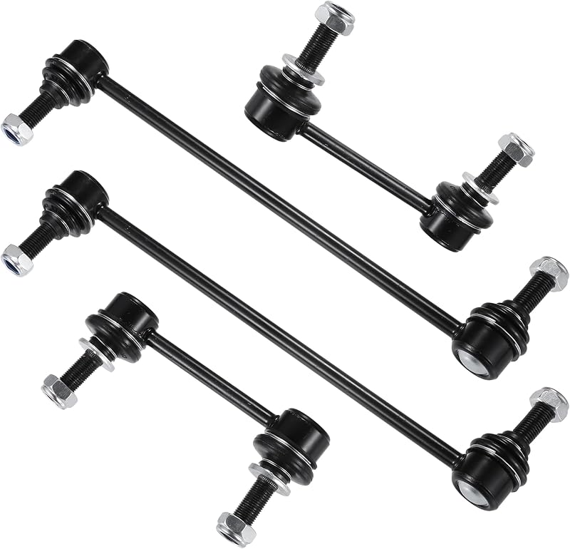 Kit de bieletas da barra estabilizadora uxcell dianteiras e traseiras para Ford Edge, Fusion, Lincoln MKX e MKZ – 4 unidades