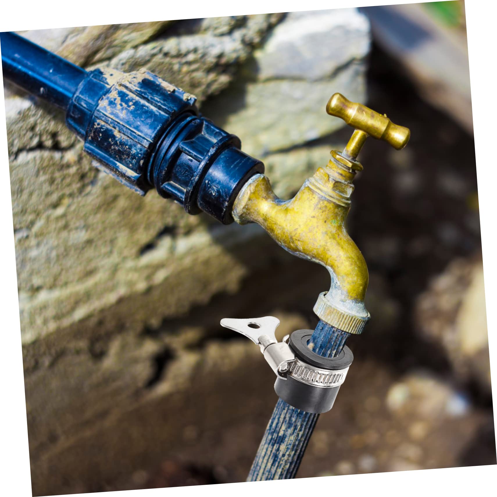 10piezas Conectores Rápidos De Agua para Grifo Unidades Adaptador De Manguera para Jardin Conector De Manguera De Conexión Rápida