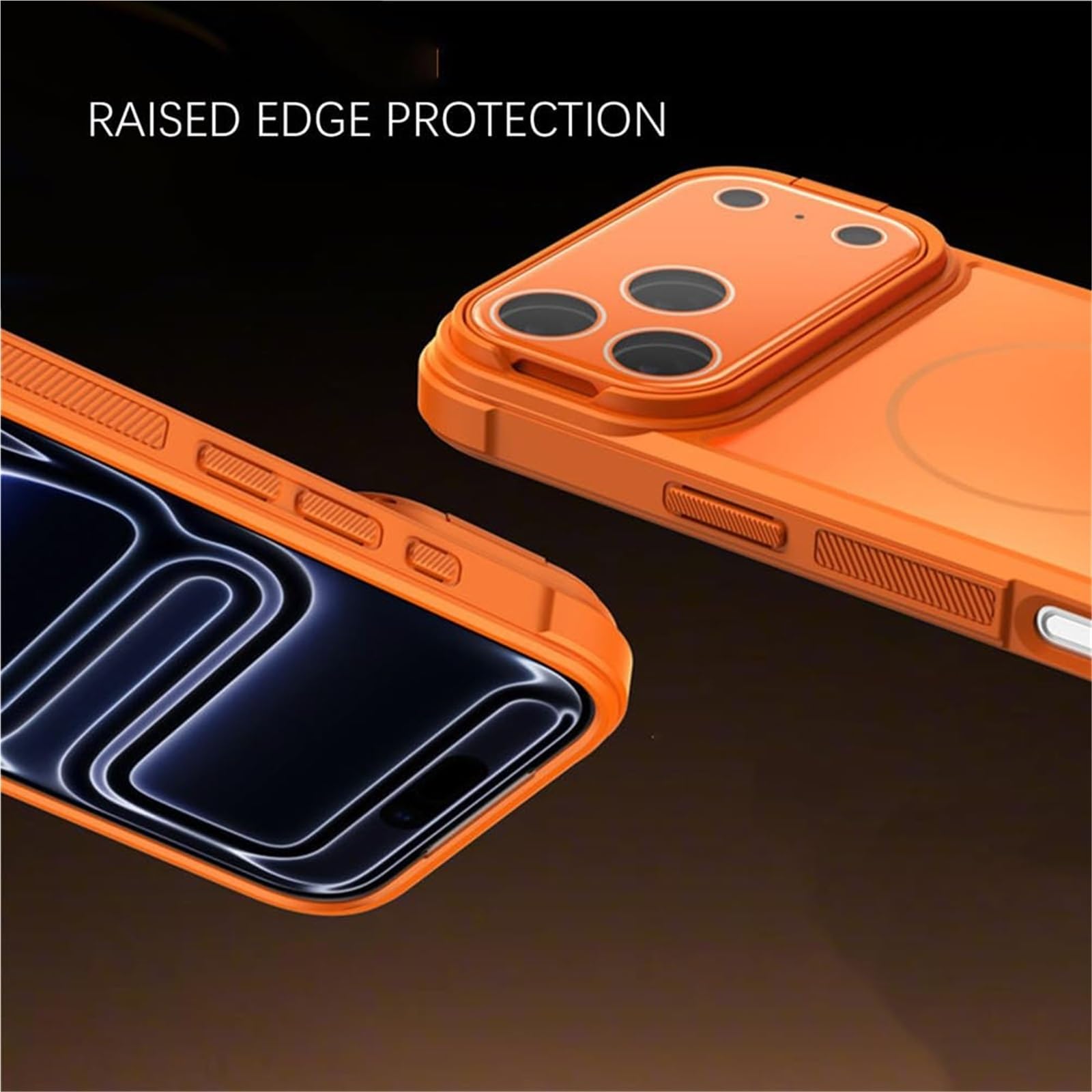 Genérico Etui na iPhone 17 Pro Max/17 Pro/17 Air/17, Magnetyczny Guscio z bezprzewodowym ładowaniem Kamera Ochronna Obudowa (Niebieski, 17 Pro)