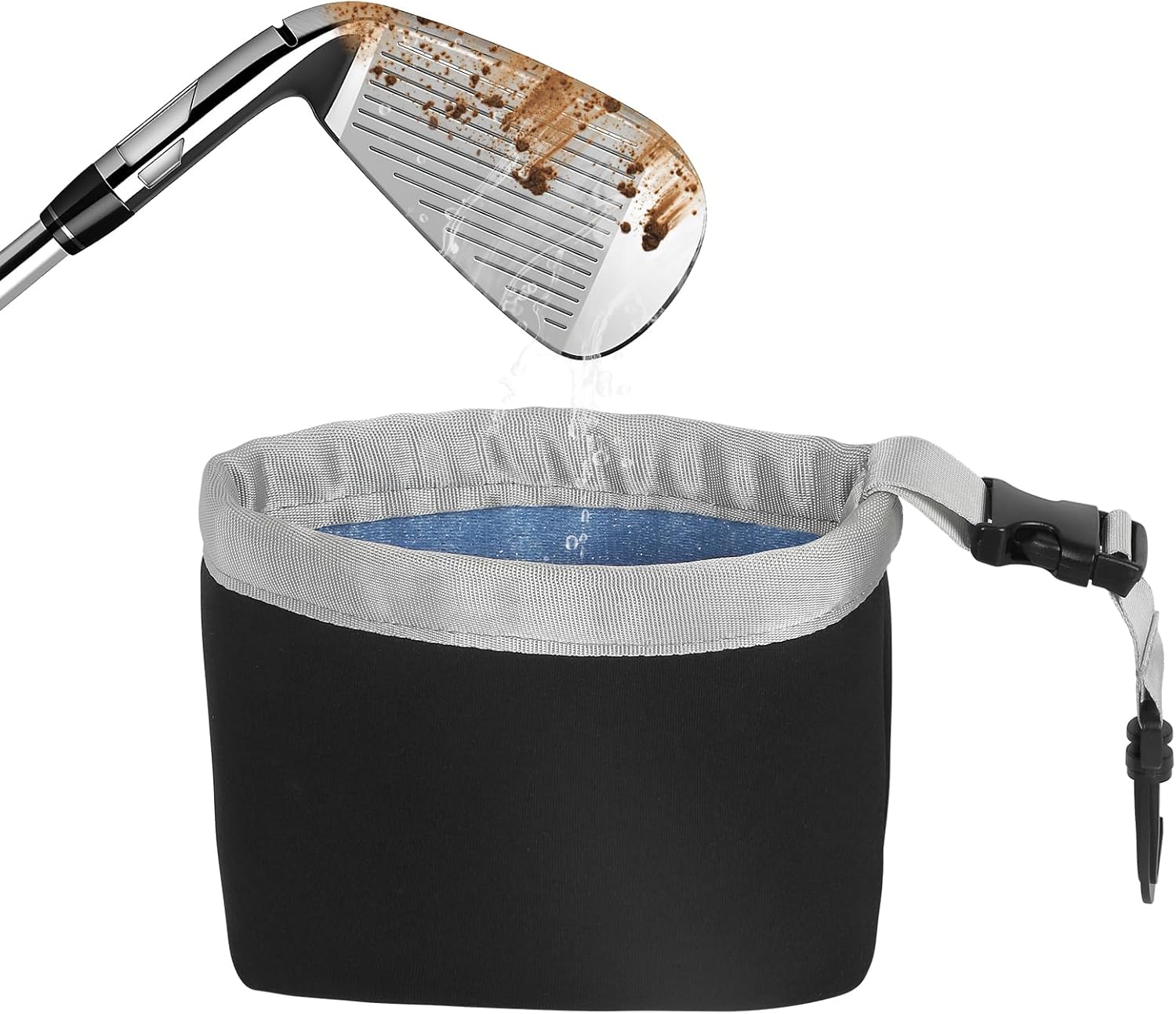 Golfpar Golf Club Cleaning Bag, Waterproof Liner Golf Club