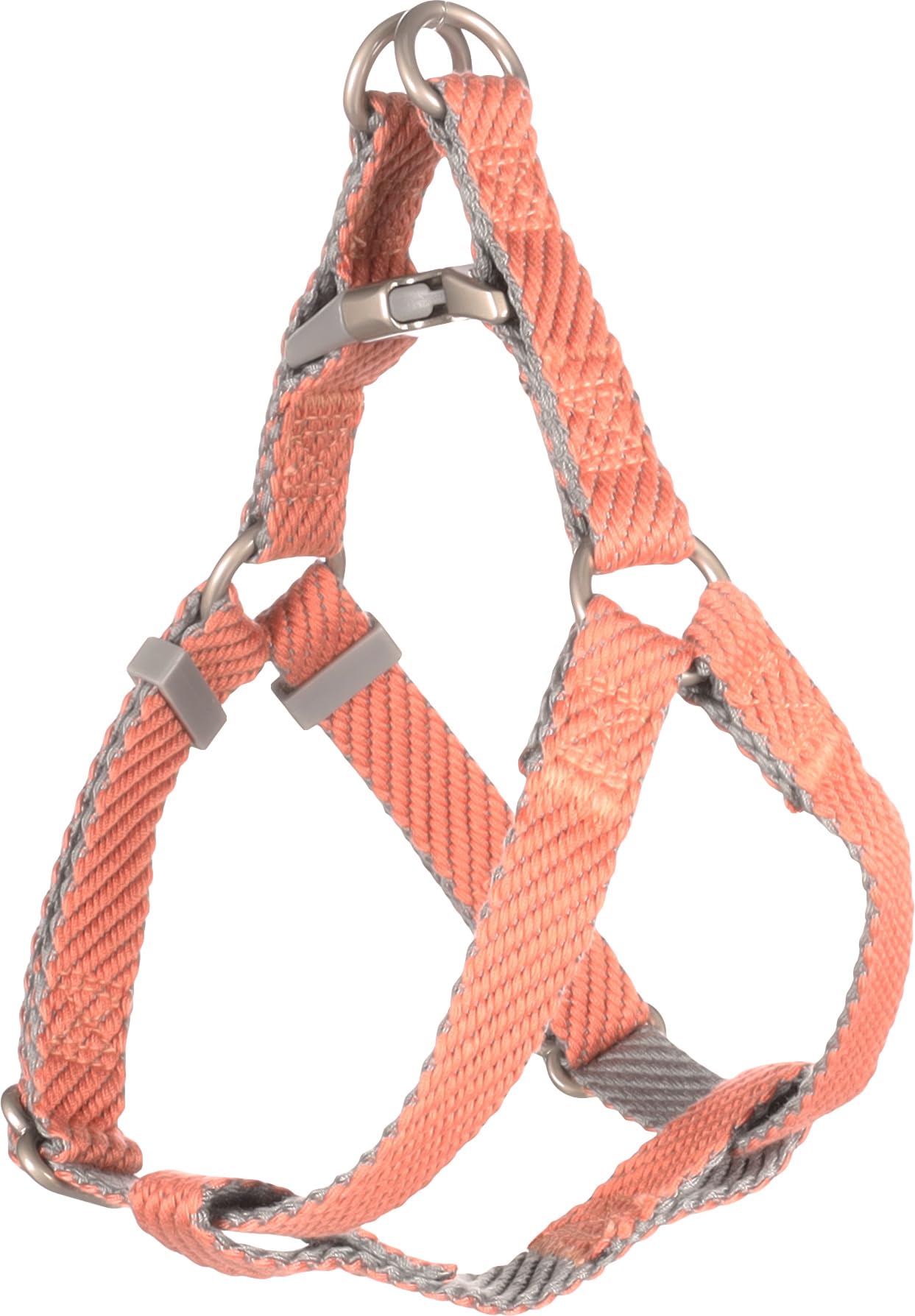 Flamingo Dog Harness Step&Go Elly Salmon pink L 40-70cm 40-70cm 25mm