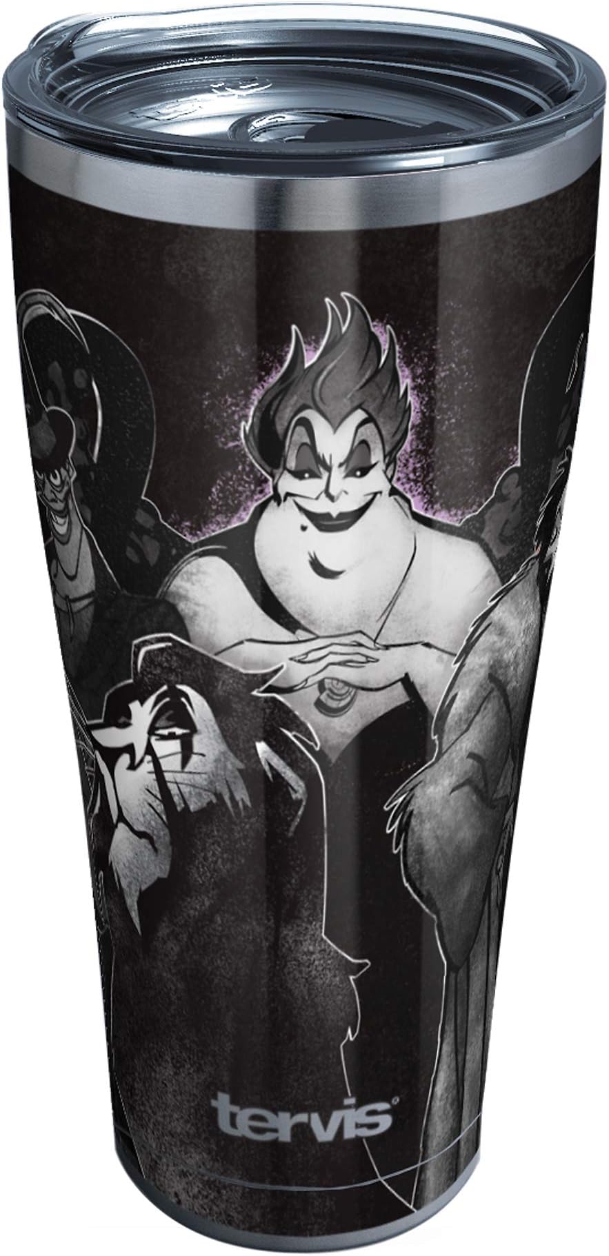 TervisTriple Walled Disney Villains Insulated Tumbler Cup Keeps Drinks Cold & Hot, 30oz, Group