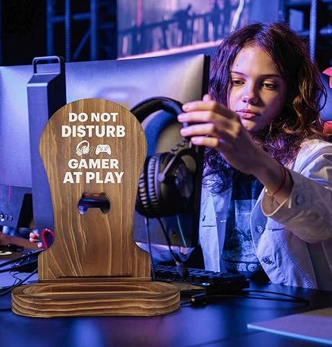 Miniatura 3 de El mejor regalo para adolescentes, niños y hombres, regalo para adolescentes y niños, soporte de auriculares para juegos, decoración de habitación