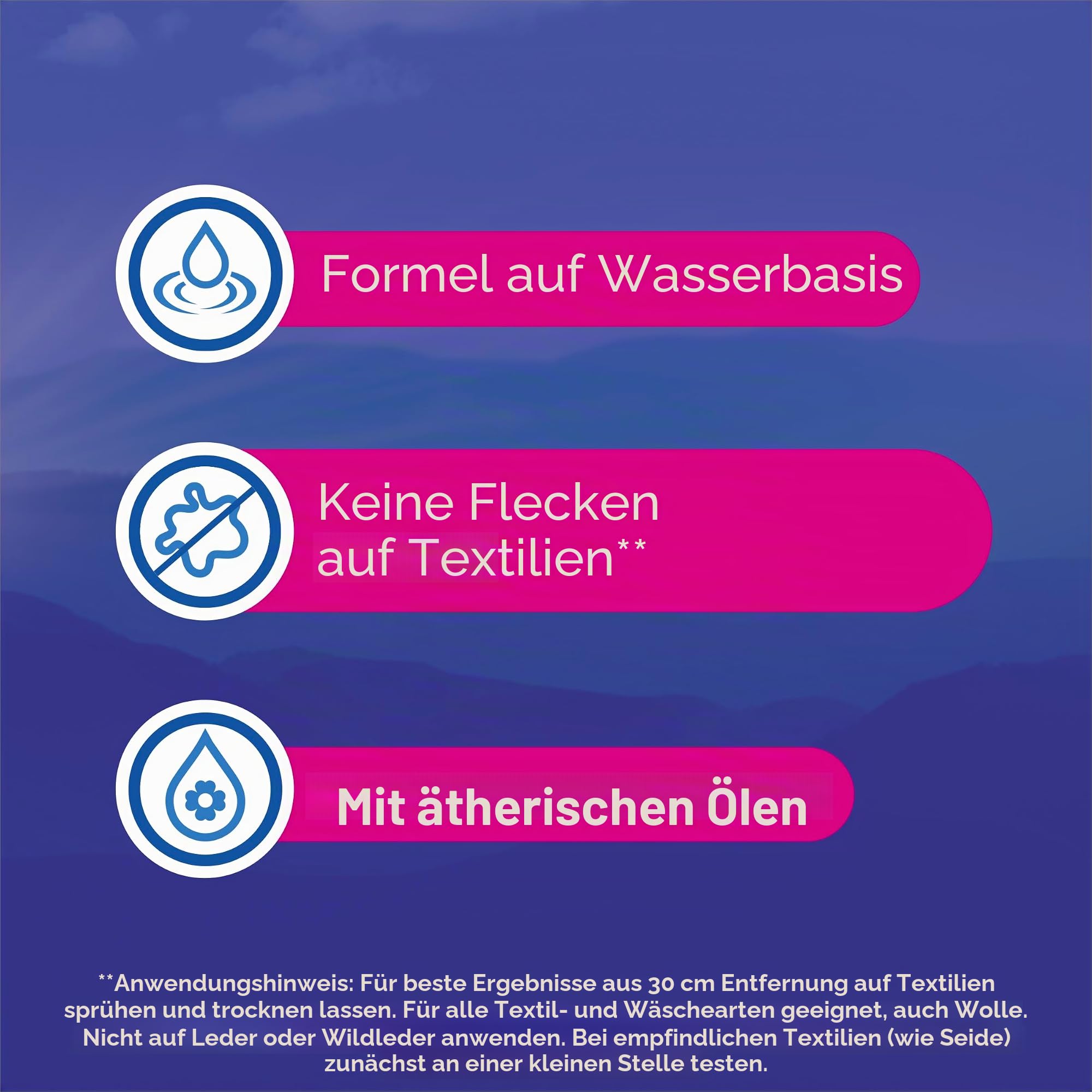 SOUPLINE Soupline Wäschenebel-Spray, Duftspray, Duftspray für Heimtextilien und Kleidung, ideale Ergänzung für Ihre Waschmittel und Weichspüler, 2 x 300 ml