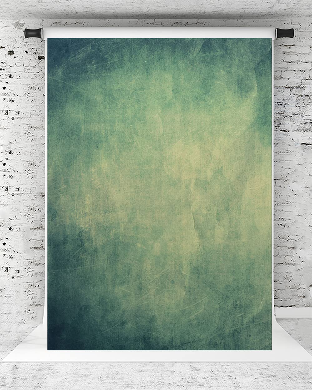 Kate 2x3m(6x10ft) Fondo de Foto Verde Fondo Abstracto Verde Amarillo Accesorios de fotografía de Estudio Personal