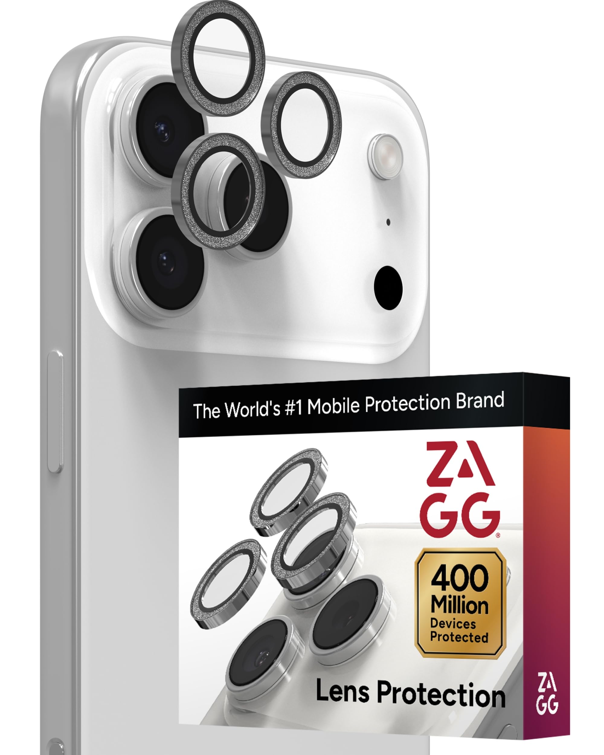 ZAGG Protecteur d'objectif iPhone 17 16 15 Pro Max : préservez vos plus beaux souvenirs - 8