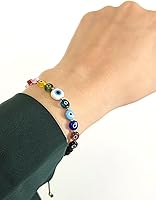 Vista 5 de Pulsera contra el mal de ojo - Pulsera de protección - Tutti Jewelry