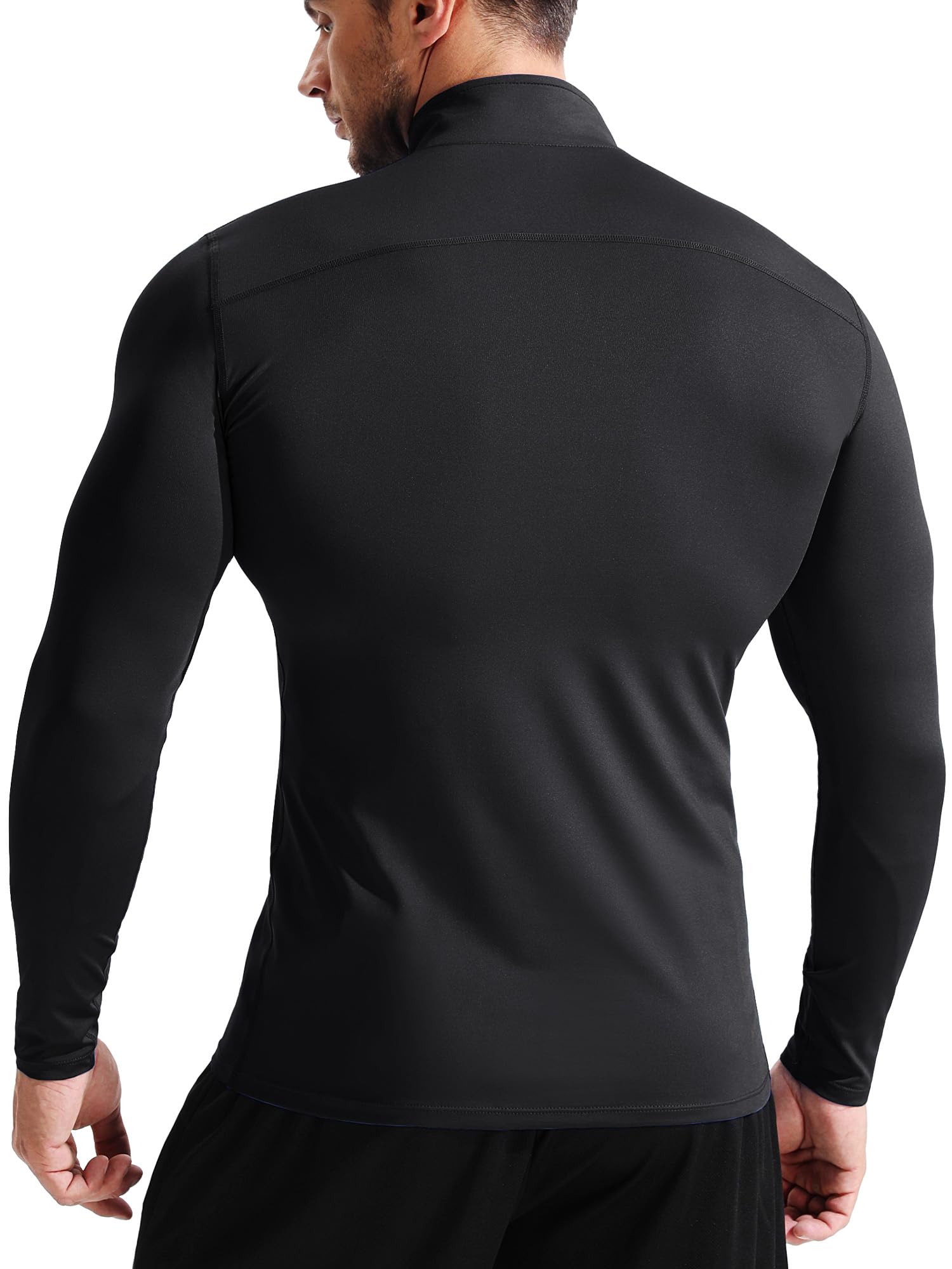Neleus Herren Pullover Laufshirt (3er Pack)
