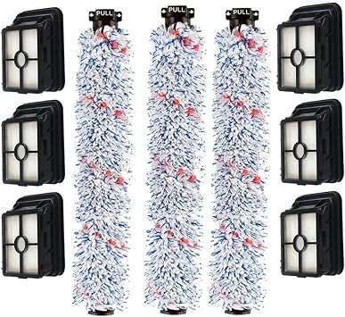 McbeAn Compatible for Bissell Compatible for Crosswave 1713 Pet Pro 2224E 2225N Cordless 2582E Series 1866 1868 1934 1926 Main Brush Part Accessories