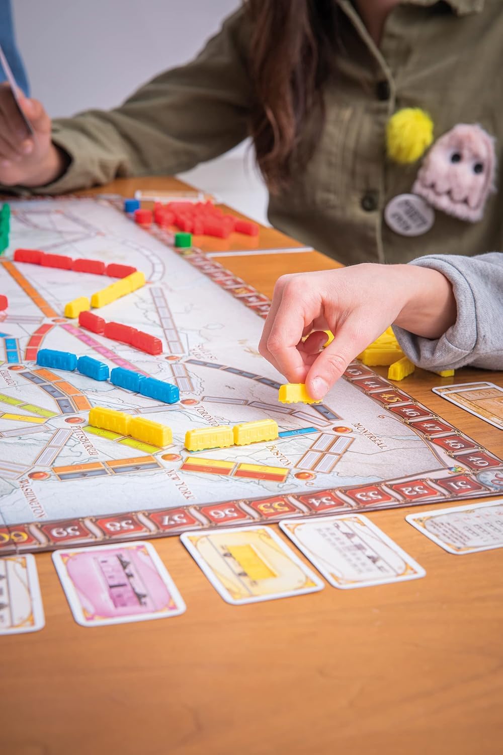 Days of Wonder Ticket to Ride - USA Niños Estrategia - Juego de tablero (Estrategia, Niños, 60 min, Niño/niña, 8 año(s), Alan R. Moon) – Versión Francesa