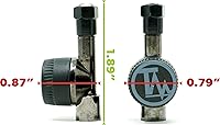 Vista 5 de TireMinder i10 RV TPMS con 4 transmisores de flujo pasante, negro