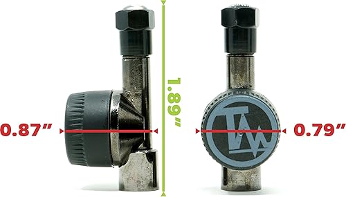 Miniatura 5 de TireMinder i10 RV TPMS con 4 transmisores de flujo pasante, negro