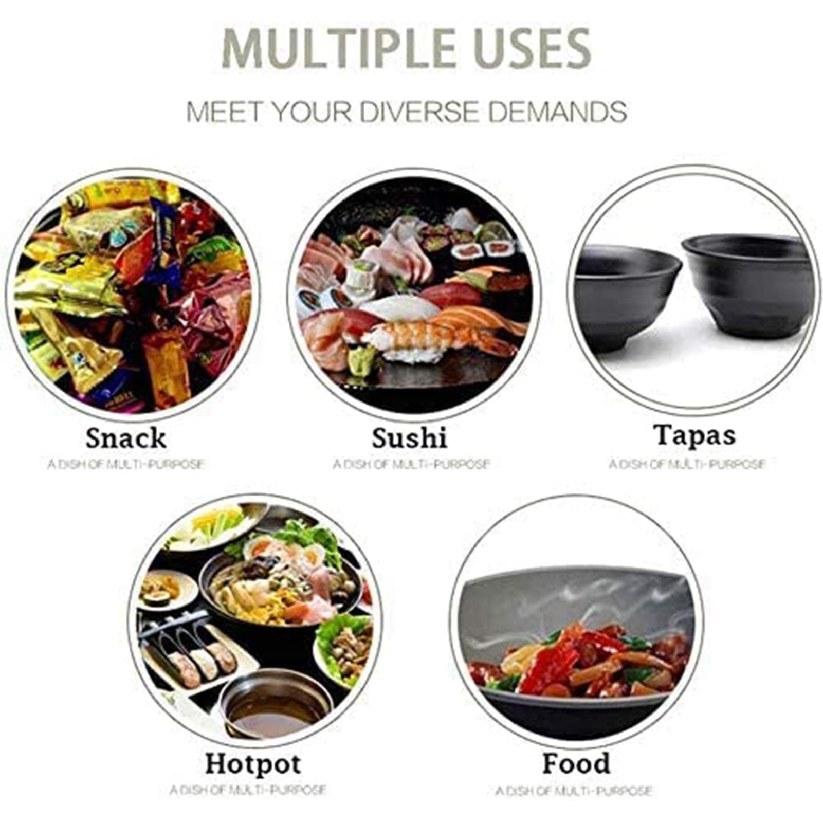 Posate Legno Zuppe Set Cucchiai Ramen In Legno Orton | 4 Pezzi Con - Foto 2