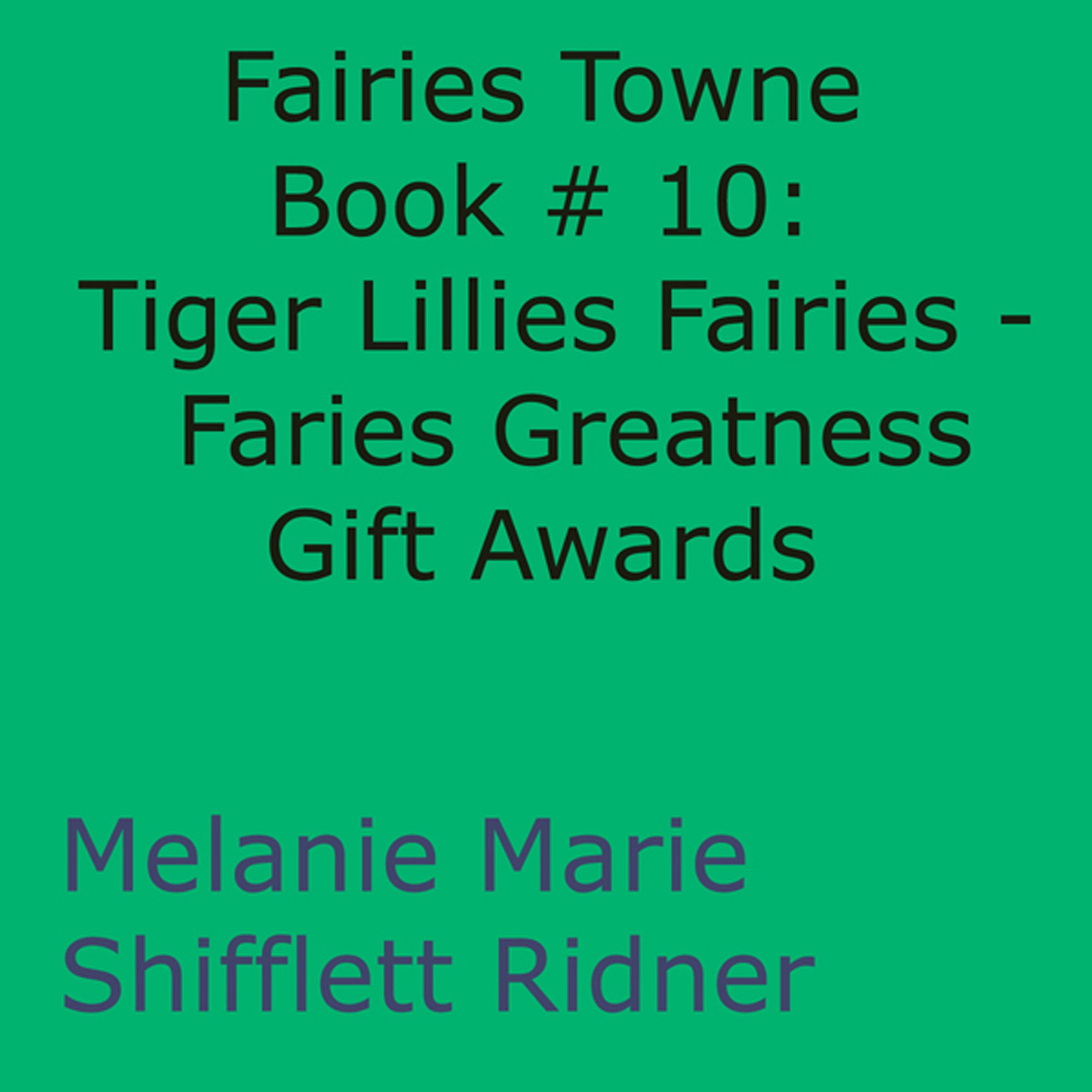 Cover art for Tiger Lillies Fairies: Faries Greatness Gift Awards