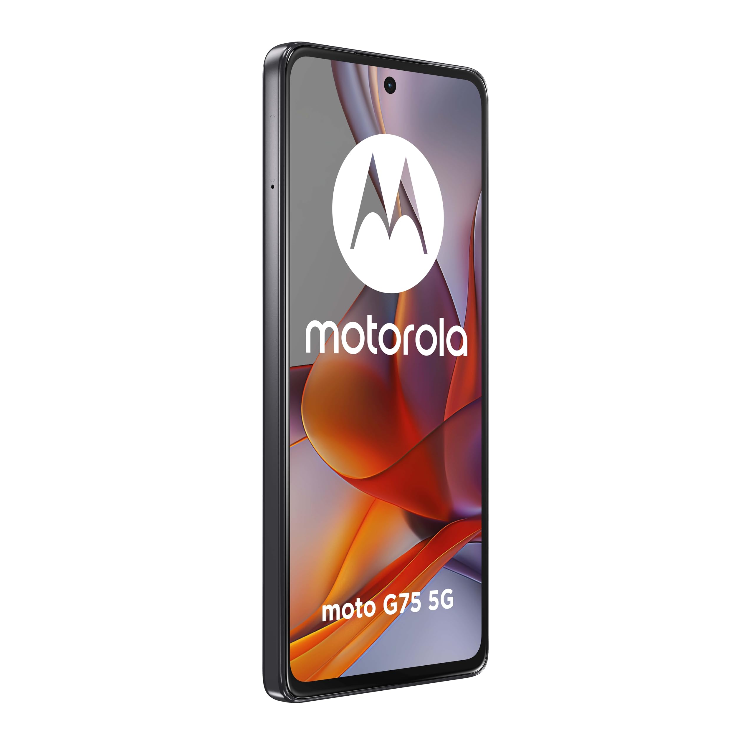 moto g75 5G (8/256GB, display 6.78" FHD+ 120Hz, 50MP+8MP+Sensore antisfarfallio, Qualcomm Snapdragon 6 Gen 3, selfie 16MP, 5000mAh, ricarica rapida 30W, Android 14), Charcoal Grey