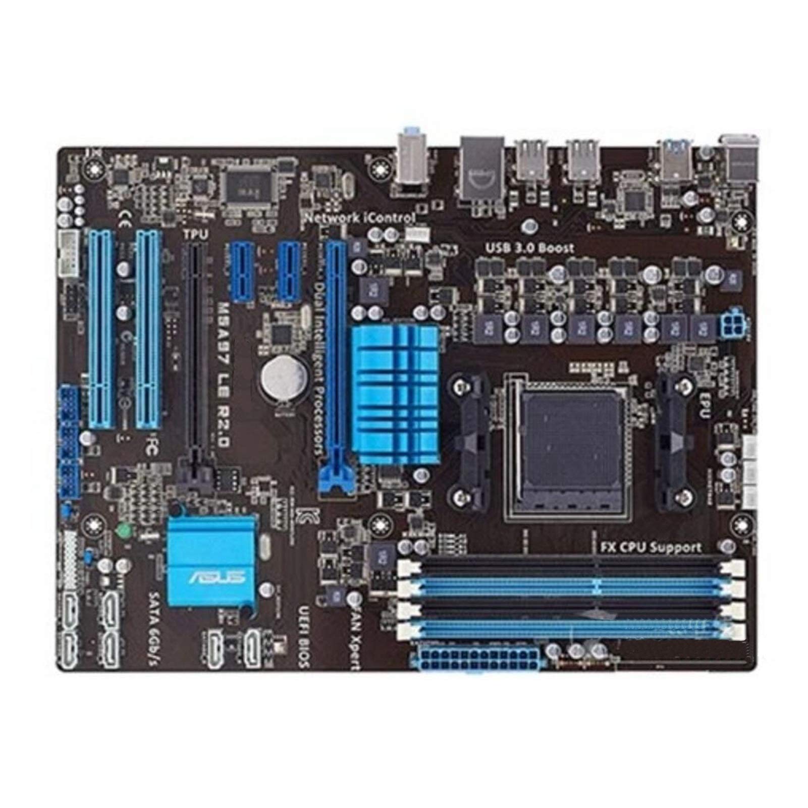 ASUS M5A97 LE R2.0 SocketAM3+ CPU メモリセット Amazon.com: ASUS M5A97 LE R2.0 AM3+ AMD 970 SATA 6Gb/s USB
