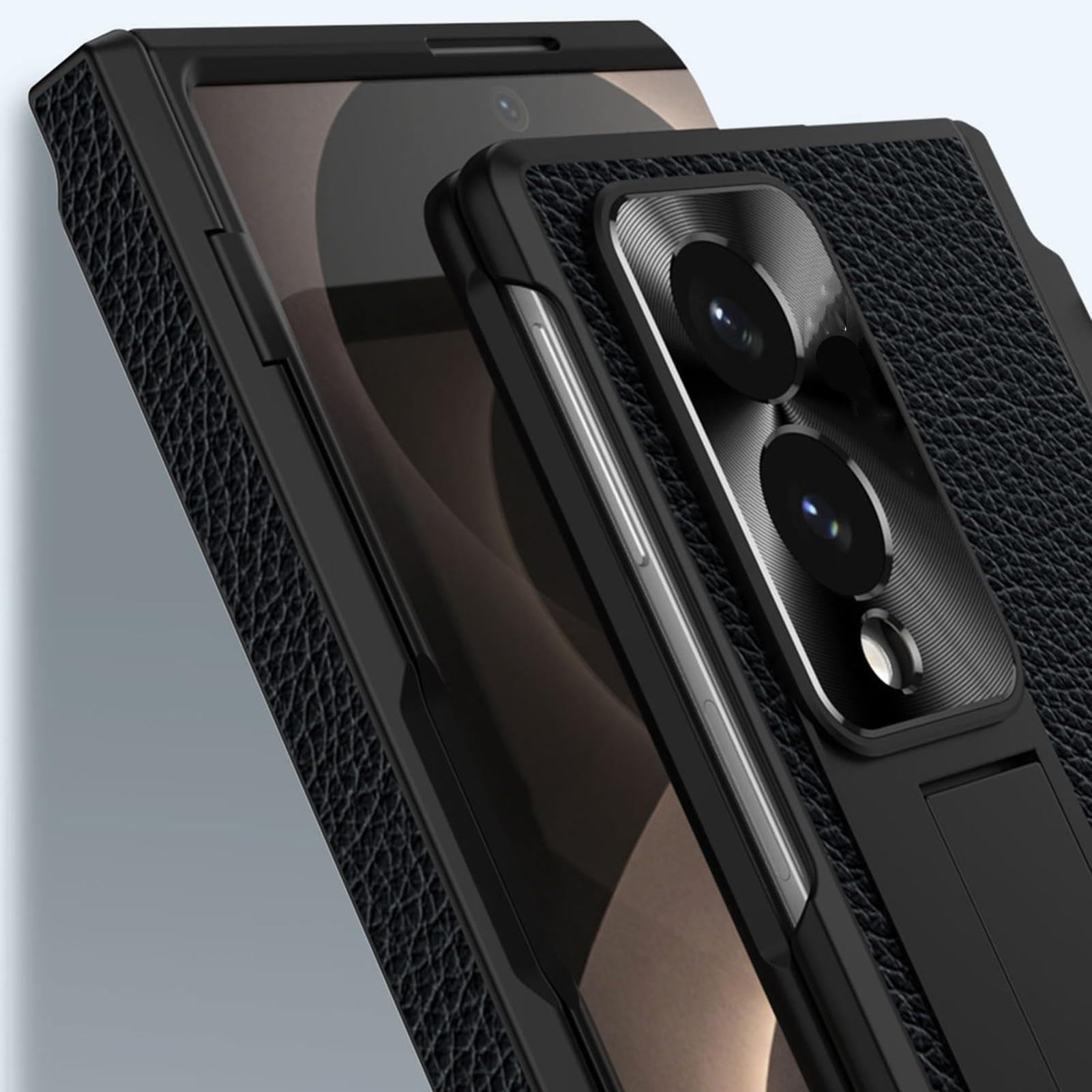 Custodia Per Samsung Galaxy Z Fold 8, Ultra Sottile Magnetico Staffa Case