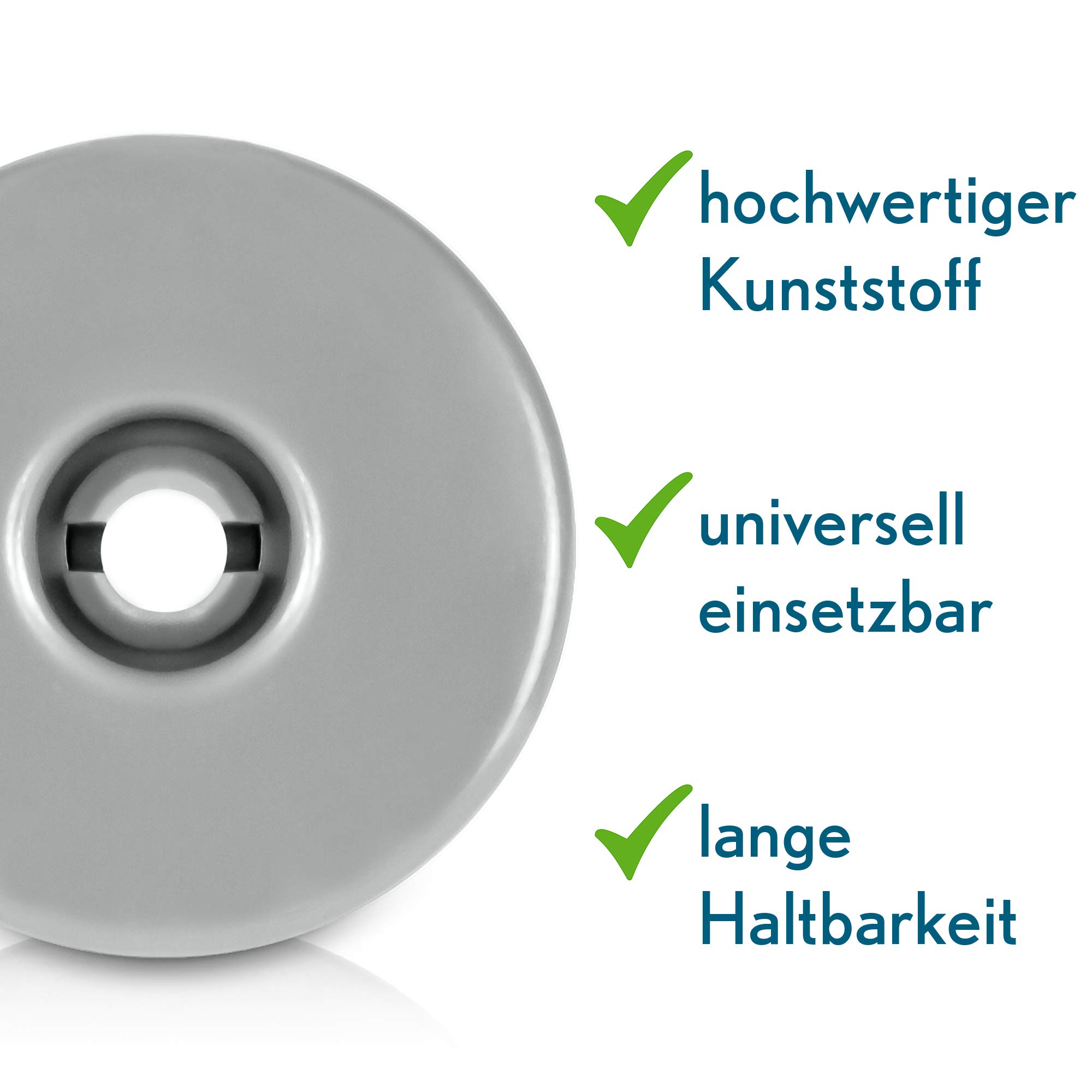 Lot De 2 Roues Pour Panier Inférieur De Lave-vaisselle - Roulettes De Rechange 4x4x3 Cm - Compatibles Avec Plusieurs Marques